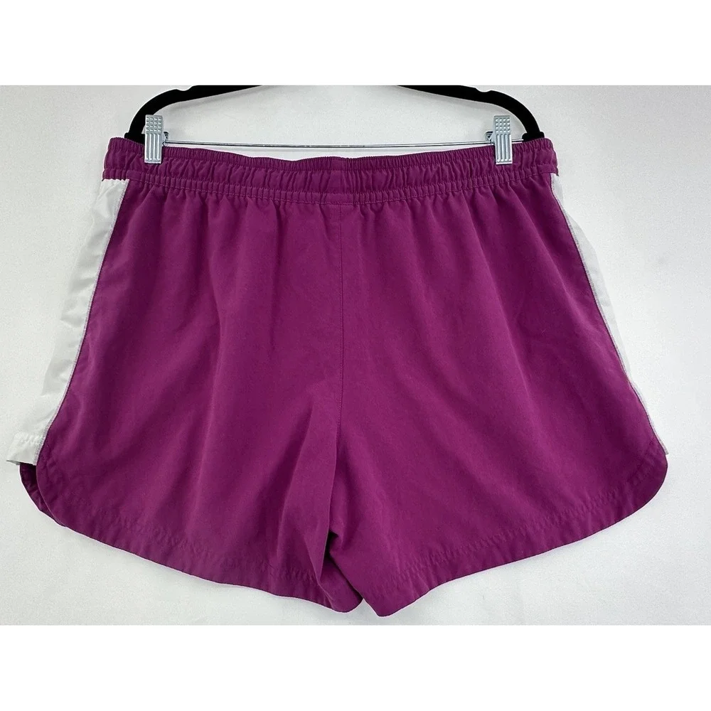 Nike Fit‎ Dry Running Activewear  Elastic Waist Burgundy Shorts Women's  XL